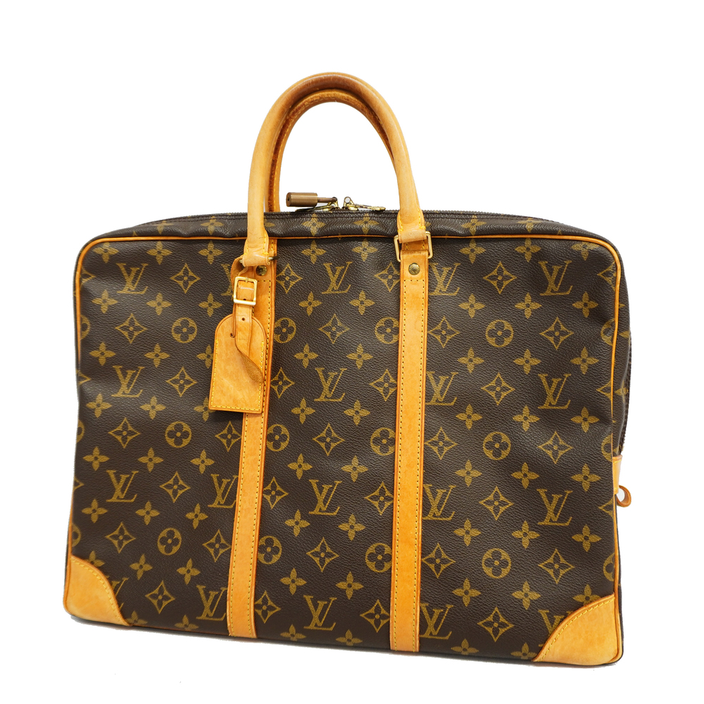 LOUIS VUITTONAuth  Monogram Porto De Cuman Voyage M40226 Briefcase